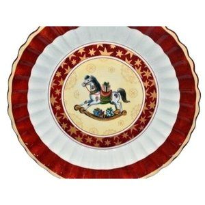 Villeroy & Boch Christmas Toy's Fantasy Rocking Horse Plate #3779